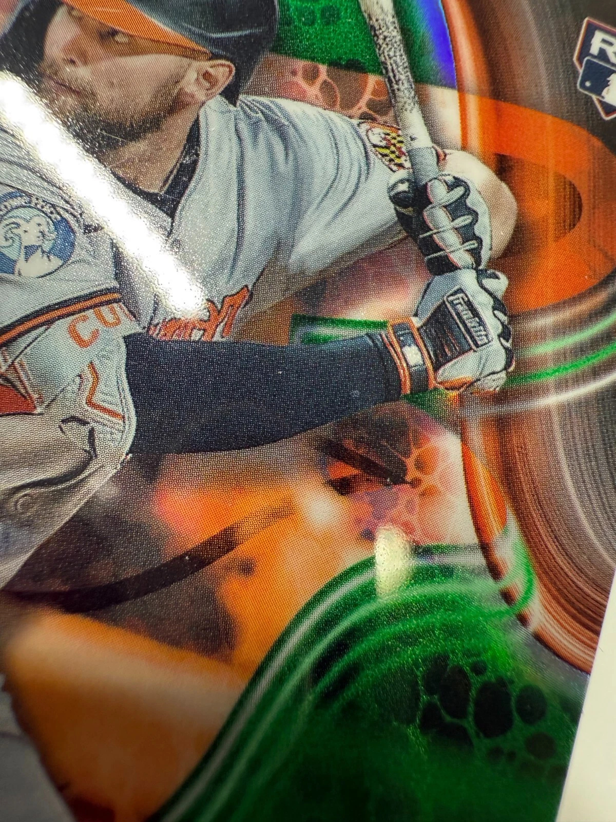 Colton Cowser 2024 Bowmans Best Green Refractor RC /99 #10 Orioles
