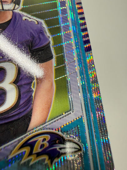 Tyler Loop 2025 Panini Donruss Optic Wave Prizm RC /300 #227 Ravens