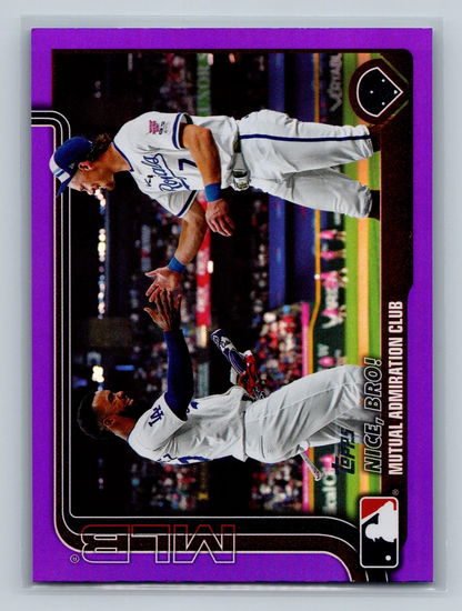 Mutual Admiration Club 2025 Topps Series 2 Purple Foil /250 #365