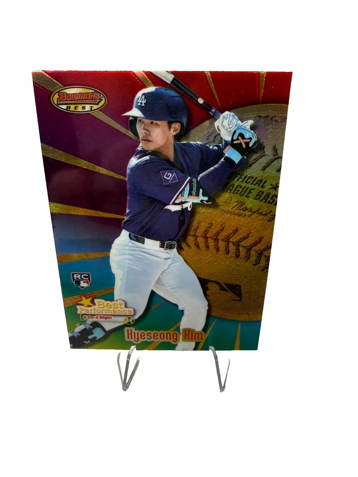 Hyeseong Kim 2025 Bowman's Best Best Performance RC #BP-9 Dodgers