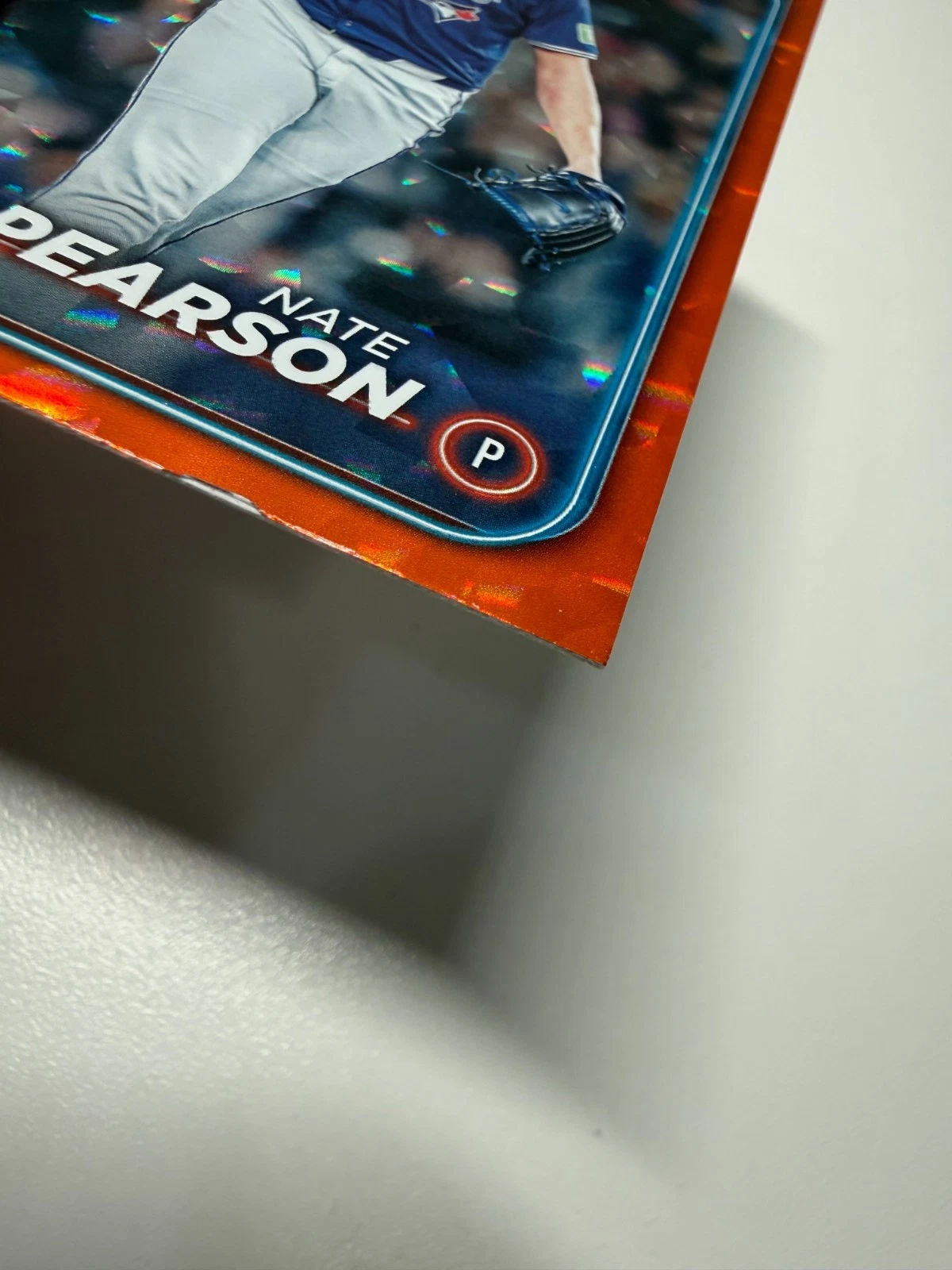 Nate Pearson 2024 Topps Update Series Orange Crackle Foilboard /299 #US40