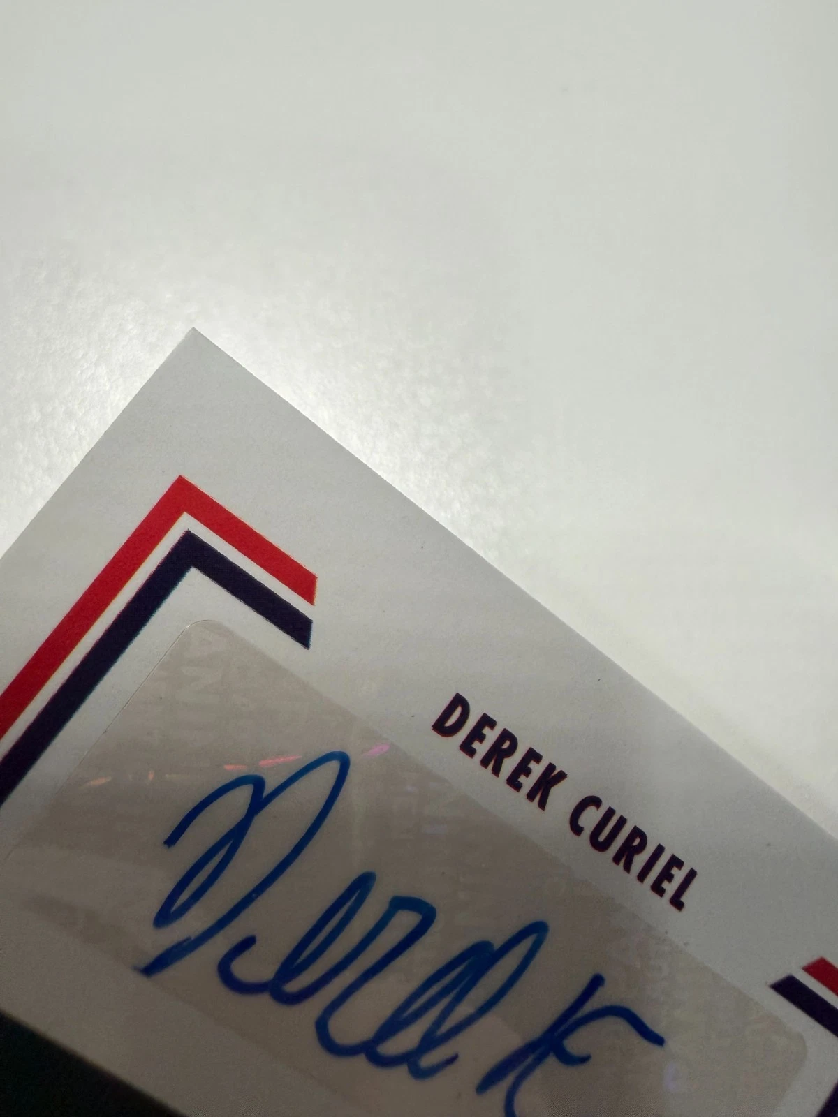 Derek Curiel 2022 Panini USA Stars & Stripes Signatures Auto /399 #SSS-DK