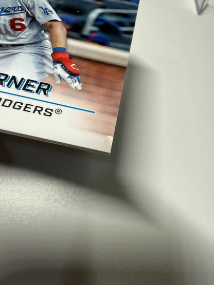 Trea Turner 2022 Topps Series 1 Major League Material #MLM-TT Dodgers