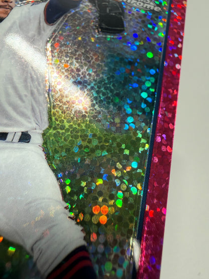 Simeon Woods Richardson 2023 Topps Chrome Magenta Speckle Refractor  RC /350