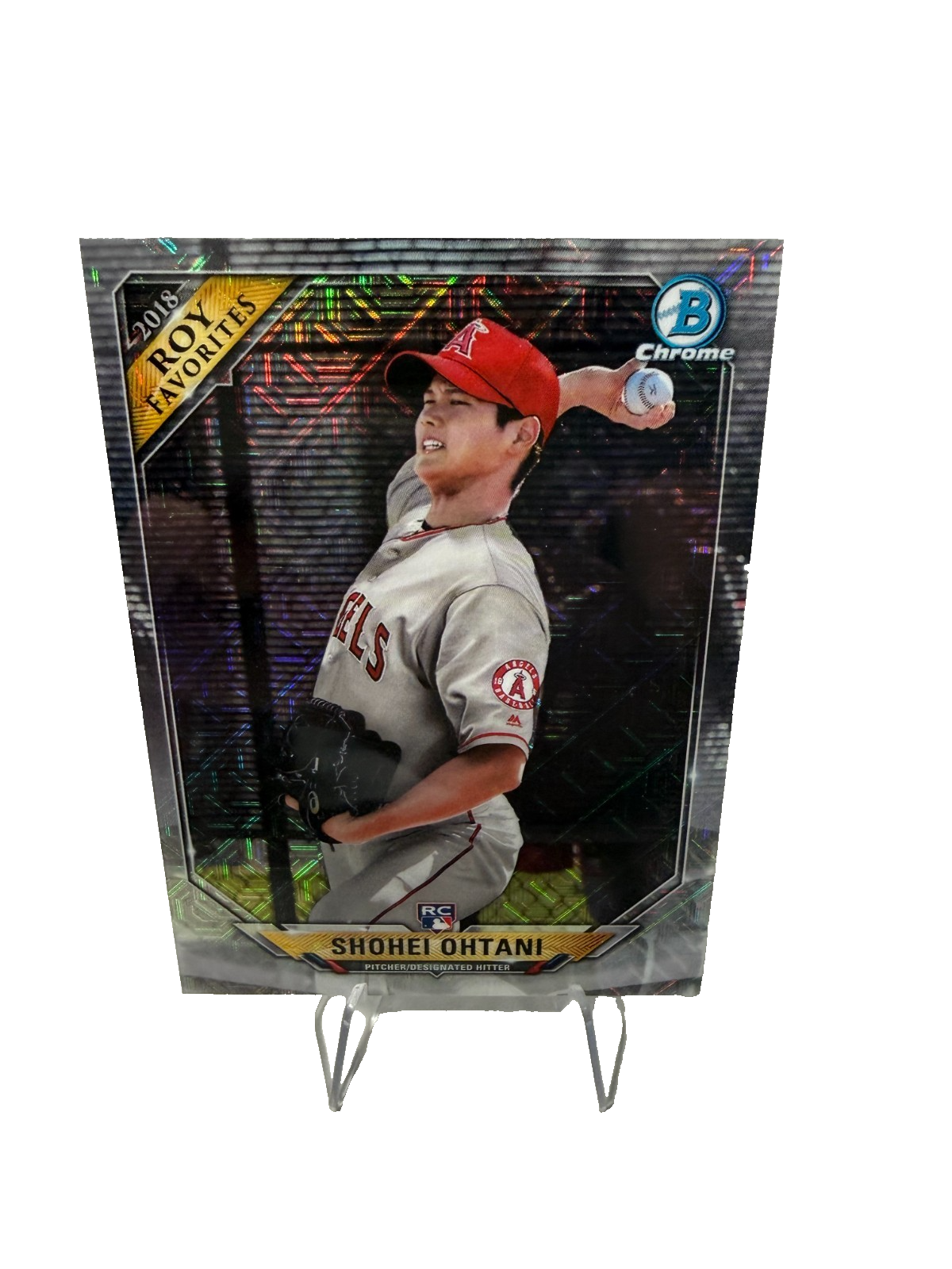 Shohei Ohtani 2018 Bowman Chrome Mega Box Rookie of the Year Favorites #ROYF-SO