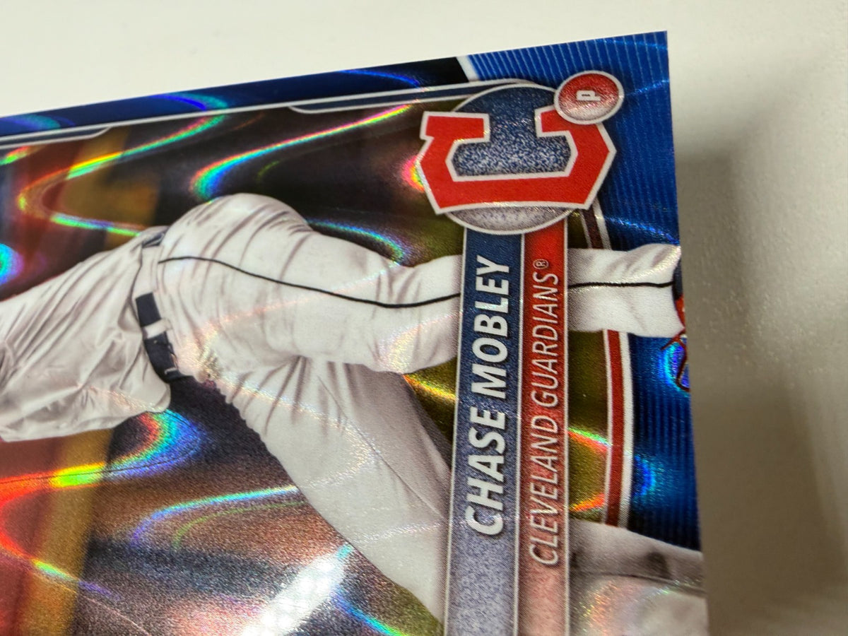 Chase Mobley 2025 Bowman Chrome 1st Blue RayWave Refractor /150 #BCP-56