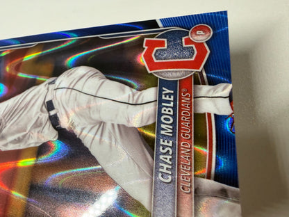 Chase Mobley 2025 Bowman Chrome 1st Blue RayWave Refractor /150 #BCP-56