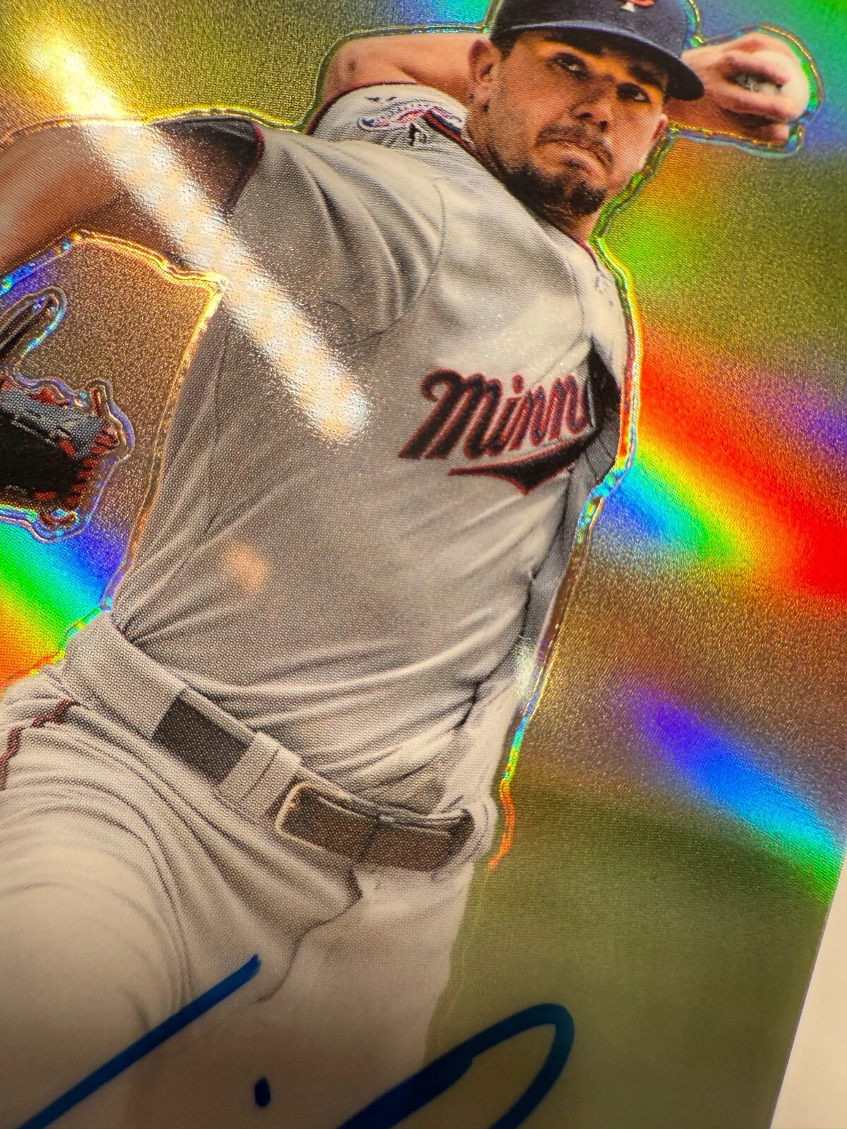 Lewis Thorpe 2020 Topps Chrome Refractor Auto RC /499 #RA-LT Twins