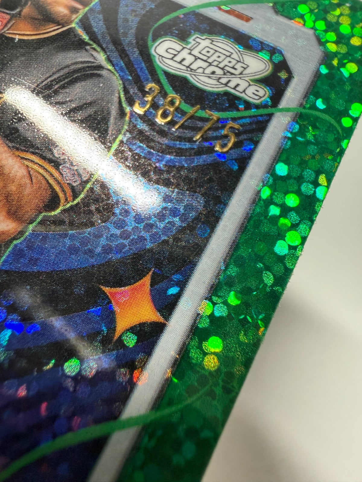 Jared Jones 2024 Topps Cosmic Chrome Green Space Dust Refractor RC /75 #163