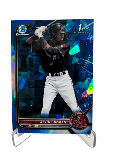 Alvin Guzman 2022 Bowman Chrome Sapphire 1st RC #BCP-18 Diamondbacks