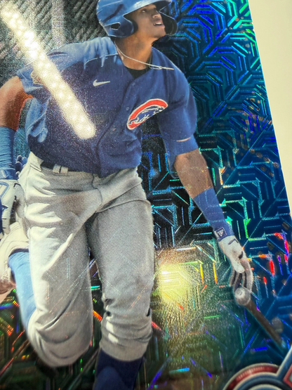 Cristian Hernandez 2022 Bowman Chrome Blue Mojo Refractor /150 #BCP-240