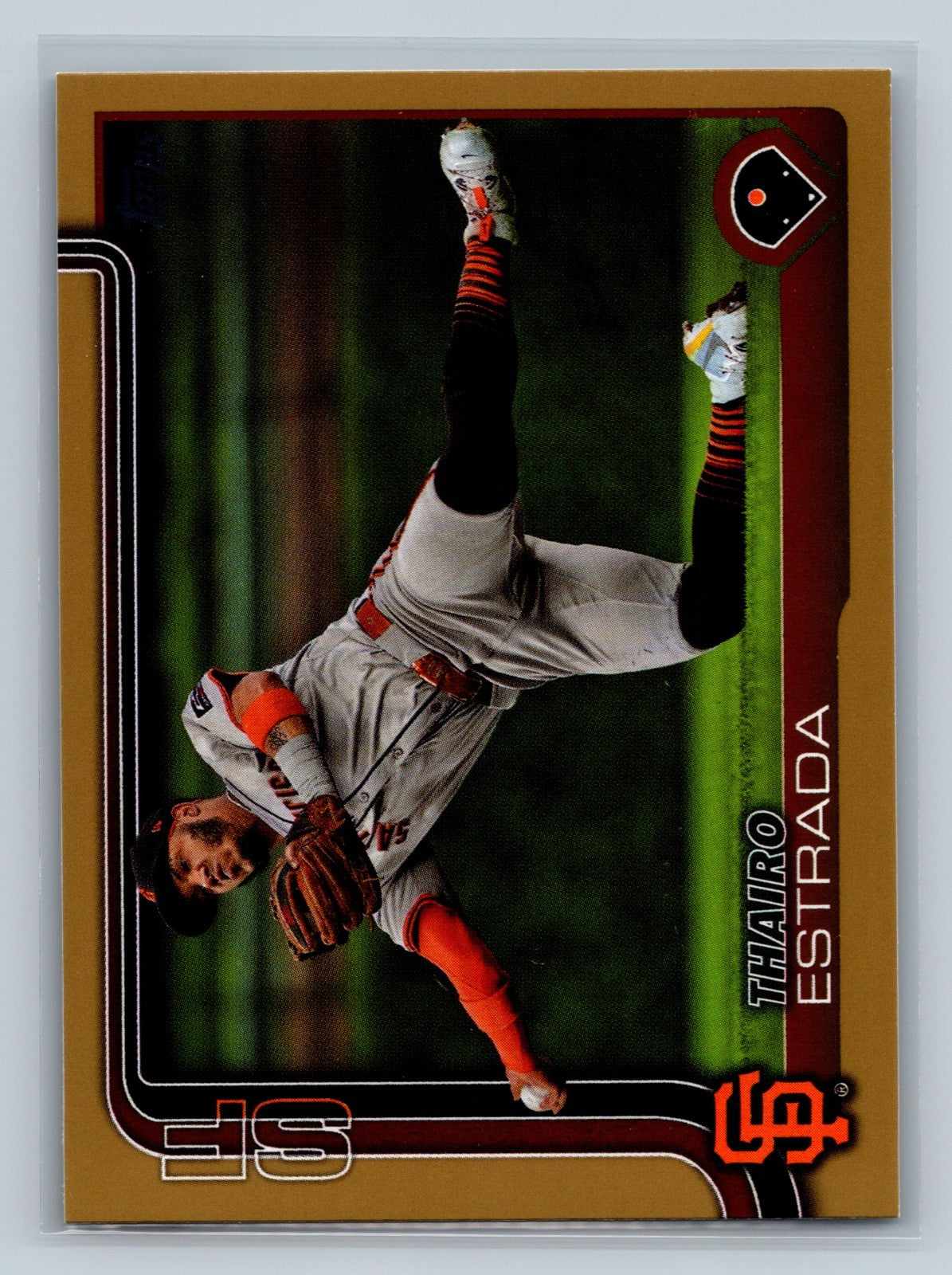 Thairo Estrada 2025 Topps Series 1 Gold /2025 #2 Giants