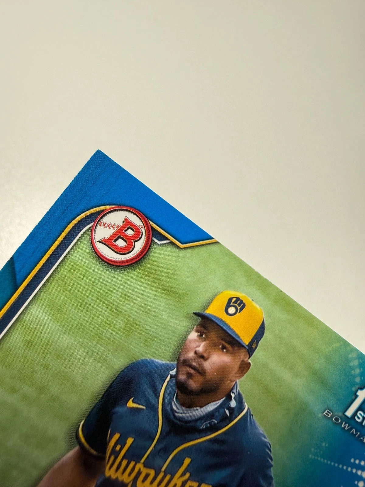 Branlyn Jaraba 2022 Bowman 1st Paper Blue /150 #BD-15 Brewers