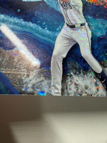 Carson Williams 2025 Bowman Chrome Crystalized #BWC-14 Rays
