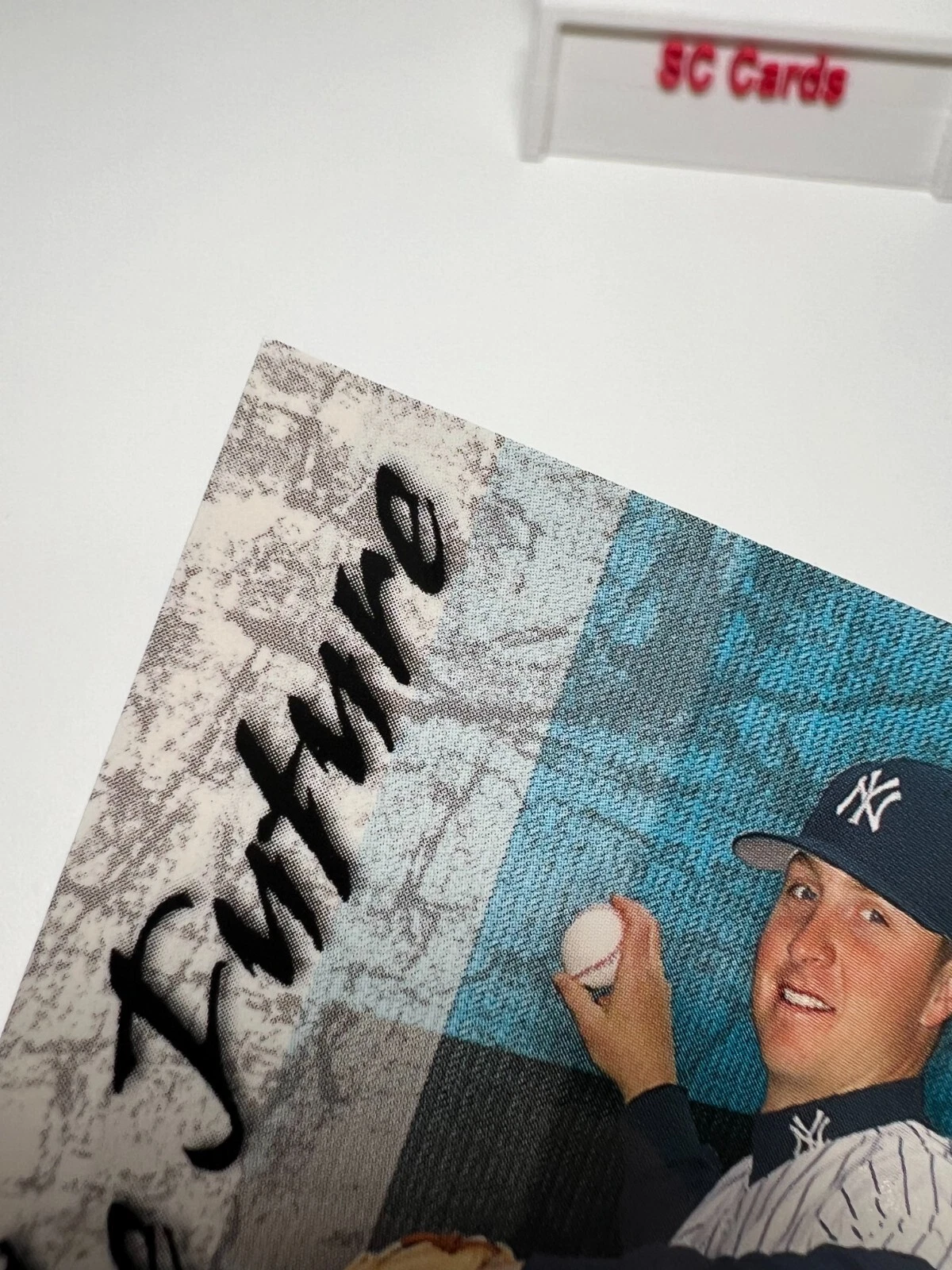 J. Brent Cox 2007 Bowman Signs of the Future Auto #SOF-JBC Yankees