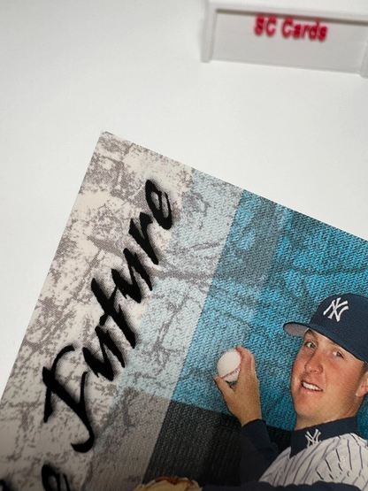 J. Brent Cox 2007 Bowman Signs of the Future Auto #SOF-JBC Yankees