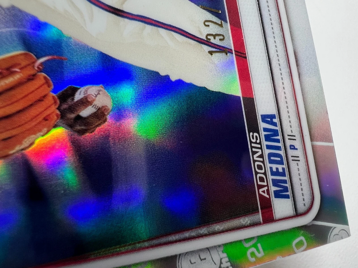 Adonis Medina 2020 Bowman Chrome Refractor /499 #BCP-183 Phillies