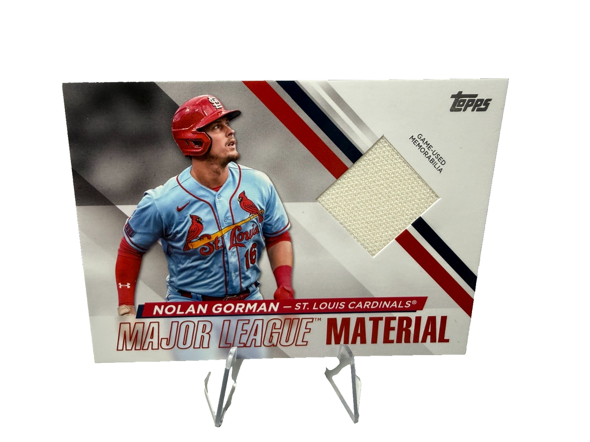 Nolan Gorman 2024 Topps Series 2 Major League Material Relic #MLM2-NG Cardinals