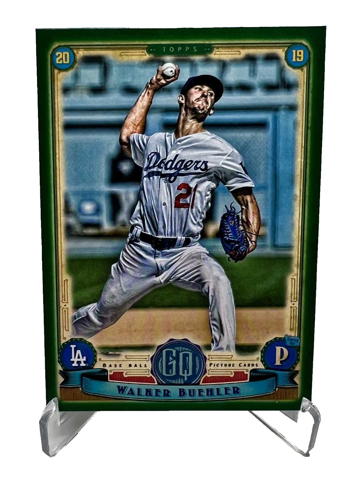 Walker Buehler 2018 Topps Gypsy Queen Green RC #222 Dodgers