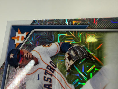 Camilo Diaz 2024 Bowman Chrome Mega Box Mojo Refractor Auto #BMA-CDI Astros