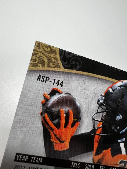 Nahshon Wright 2021 Sage Aspire Red Auto RC #ASP-144 Cowboys