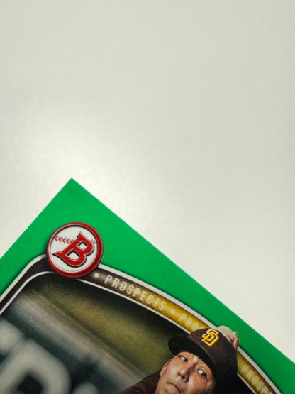 Humberto Cruz 2025 Bowman 1st Paper Green /99 #BP-96 Padres