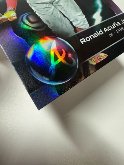 Ronald Acuna Jr. 2023 Bowman Platinum #47 Braves