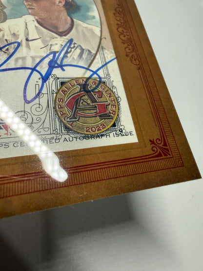 Tommy Henry 2023 Topps Allen & Ginter Framed Mini Auto RC #MA-TH Diamondbacks