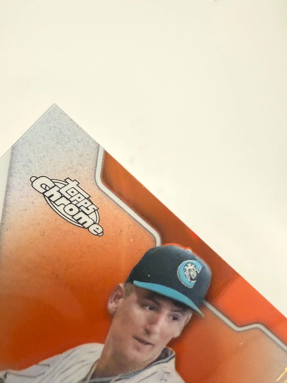 Colson Montgomery 2025 Topps Chrome Pro Debut Jumbo Orange Relic Auto /25