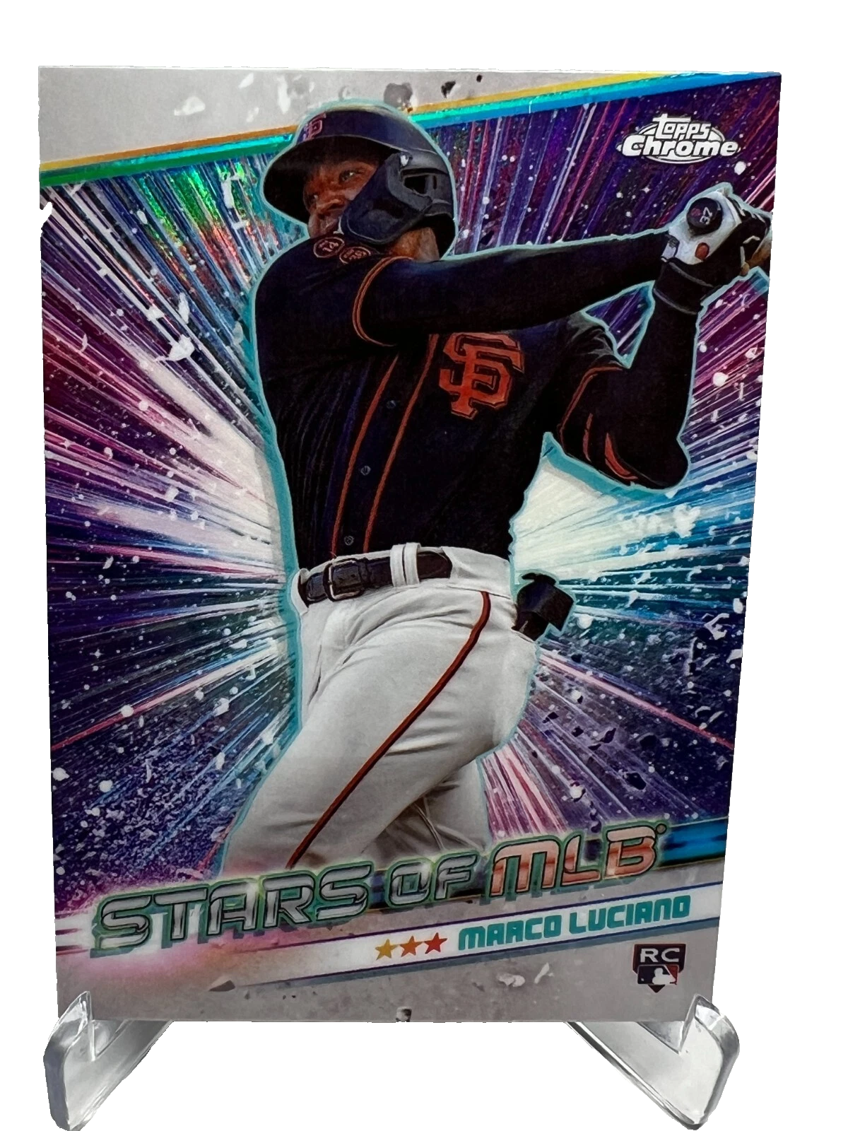 Marco Luciano 2024 Topps Series 1 Stars of MLB RC #SMLB-30 Giants