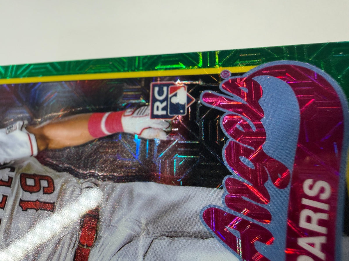 Kyren Paris 2024 Topps Series 2 Green Mojo RC /99 #2T89C-38 Angels