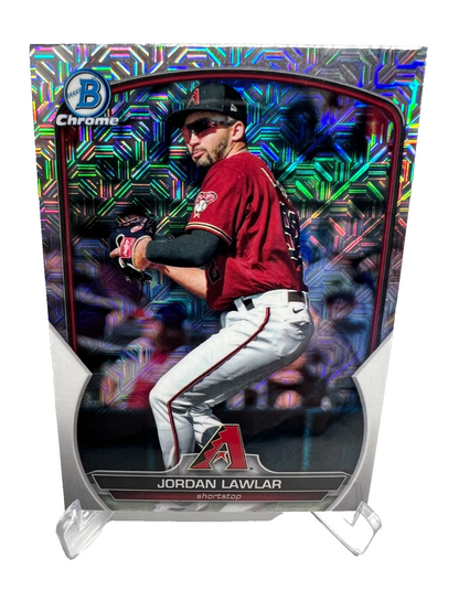 Jordan Lawlar 2023 Bowman Chrome Prospects Mojo Refractor #BCP-247 Diamondbacks