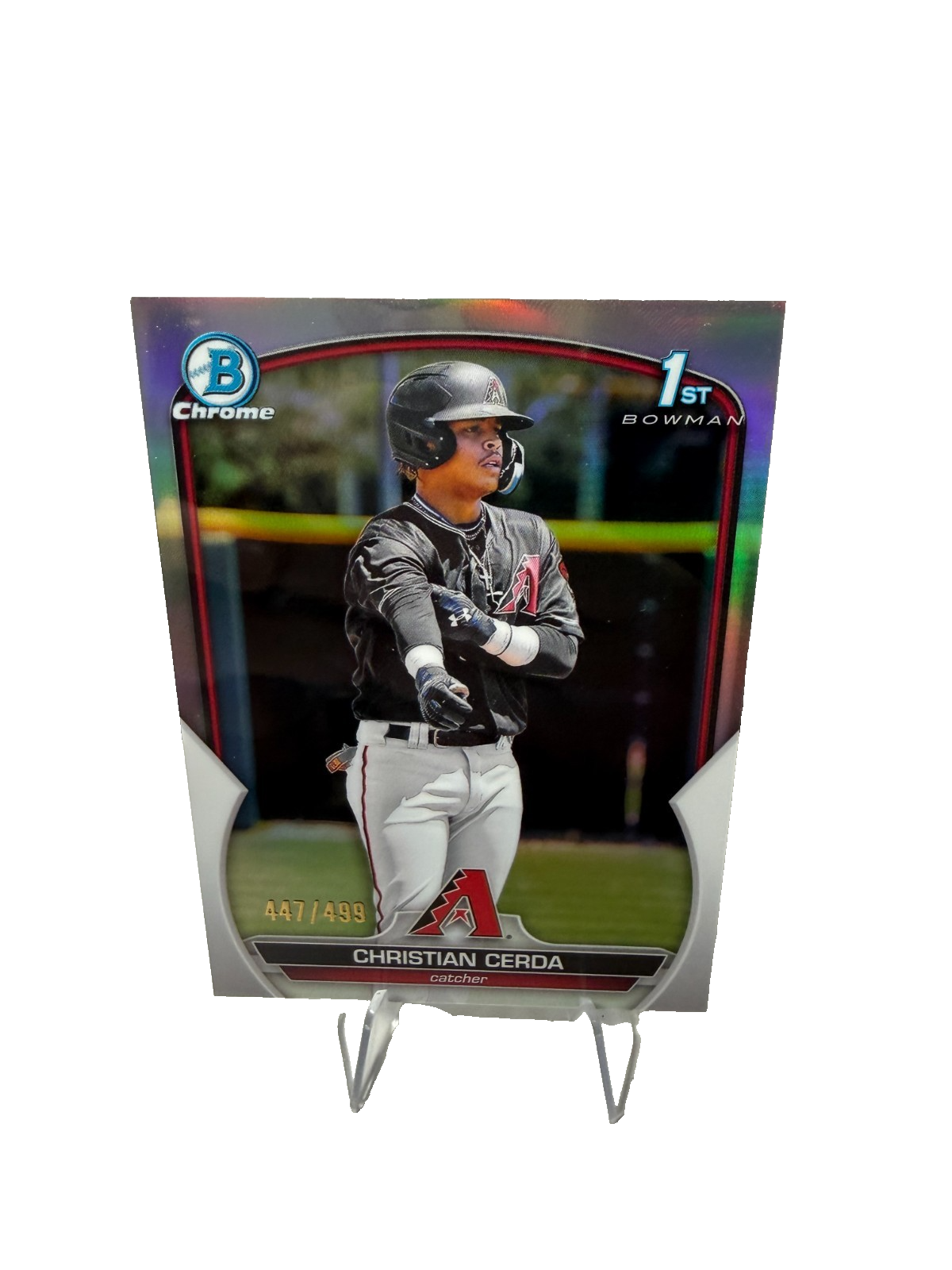 Christian Cerda 2023 Bowman Chrome 1st Refractor /499 #BCP-56 Diamondbacks
