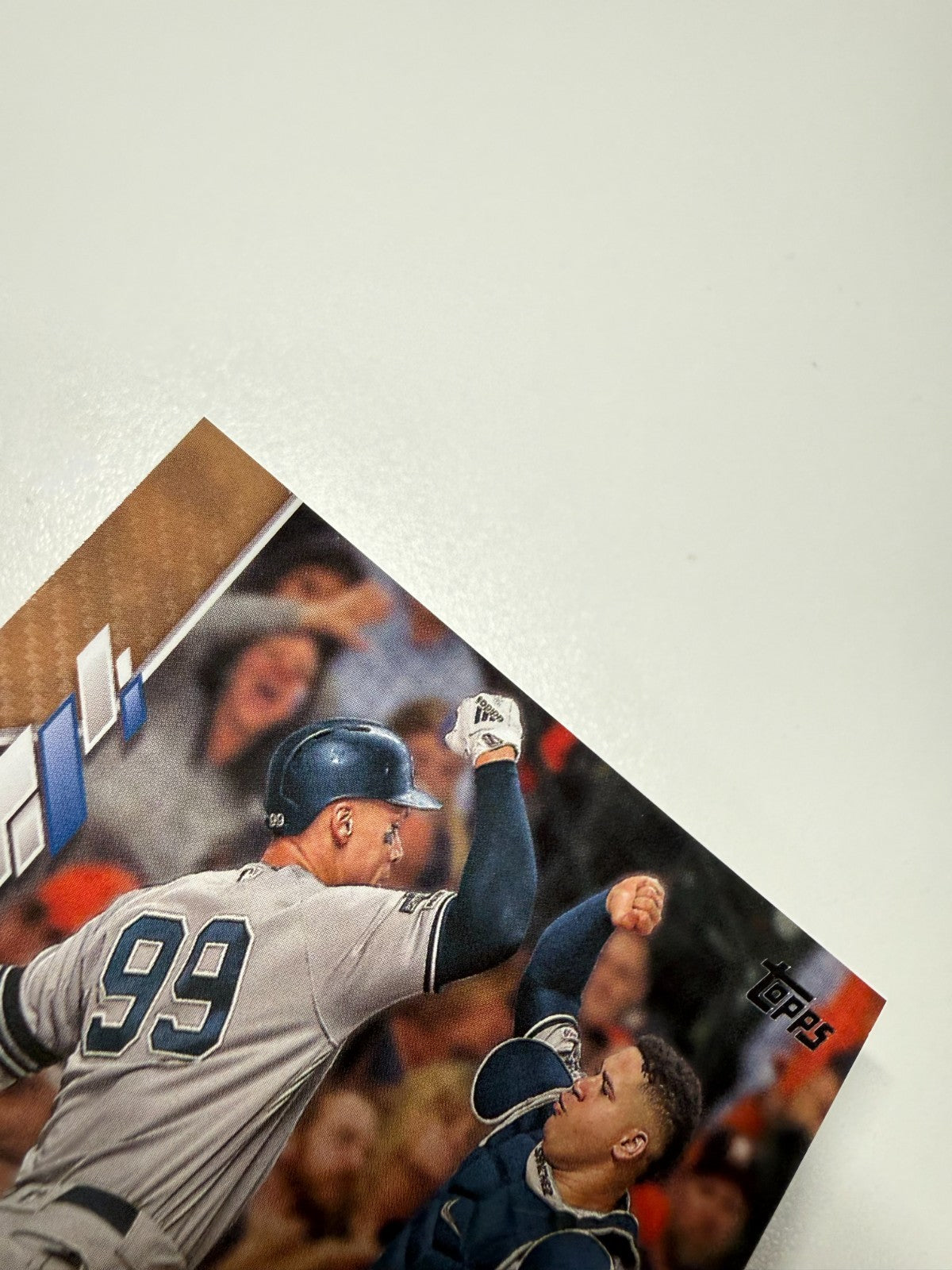 Aaron Judge Gary Sanchez 2020 Topps Series 2 Gold /2020 #591 Yankees