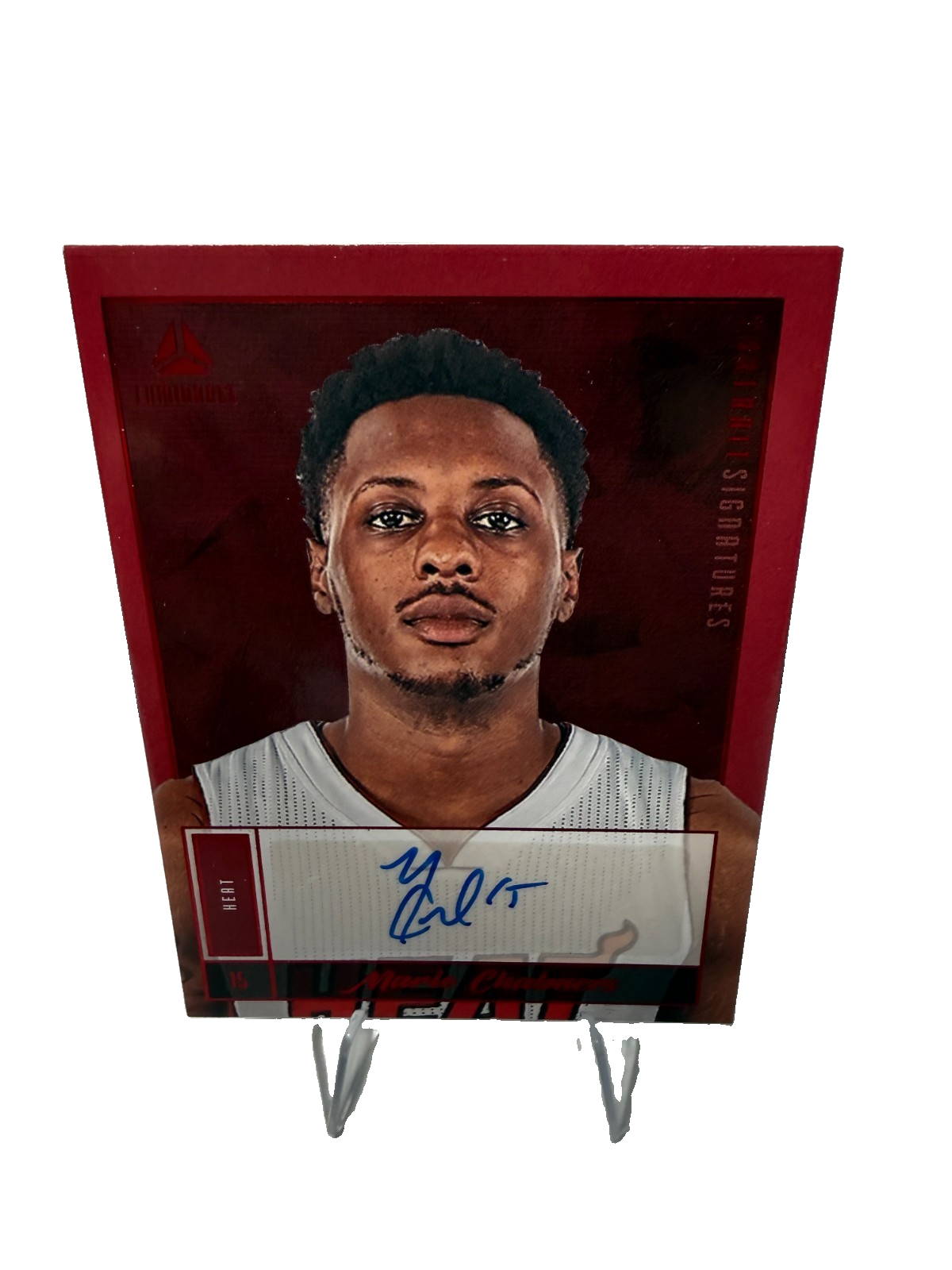 Mario Chalmers 2022-23 Panini Chronicles Luminance Portrait Signatures Auto