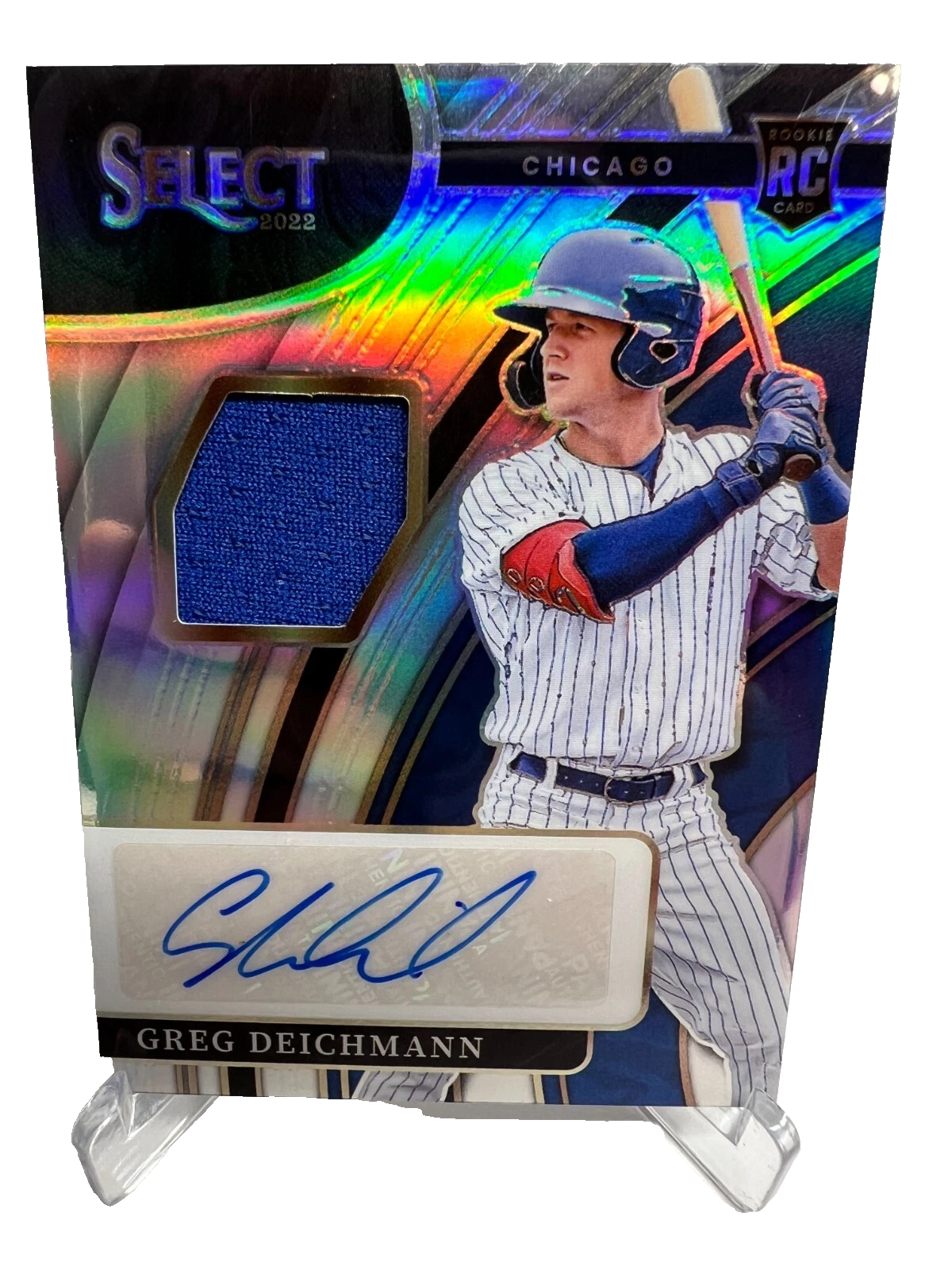 Greg Deichmann 2022 Panini Select Jersey Holo Prizm Auto RC /99 #RJA-GD