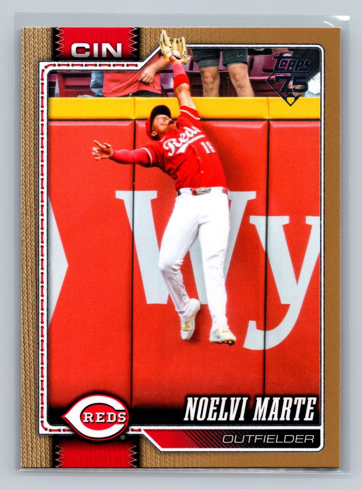Noelvi Marte 2026 Topps Series 2 Gold /2026 #687 Reds