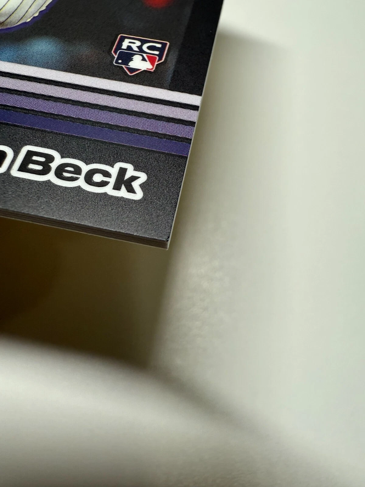 Jordan Beck 2024 Topps Brooklyn Collection Black RC /75 #5 Rockies