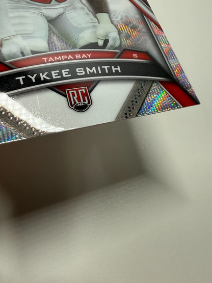 Tykee Smith 2025 Topps Resurgence Silver Wave RC /399 #191 Buccaneers