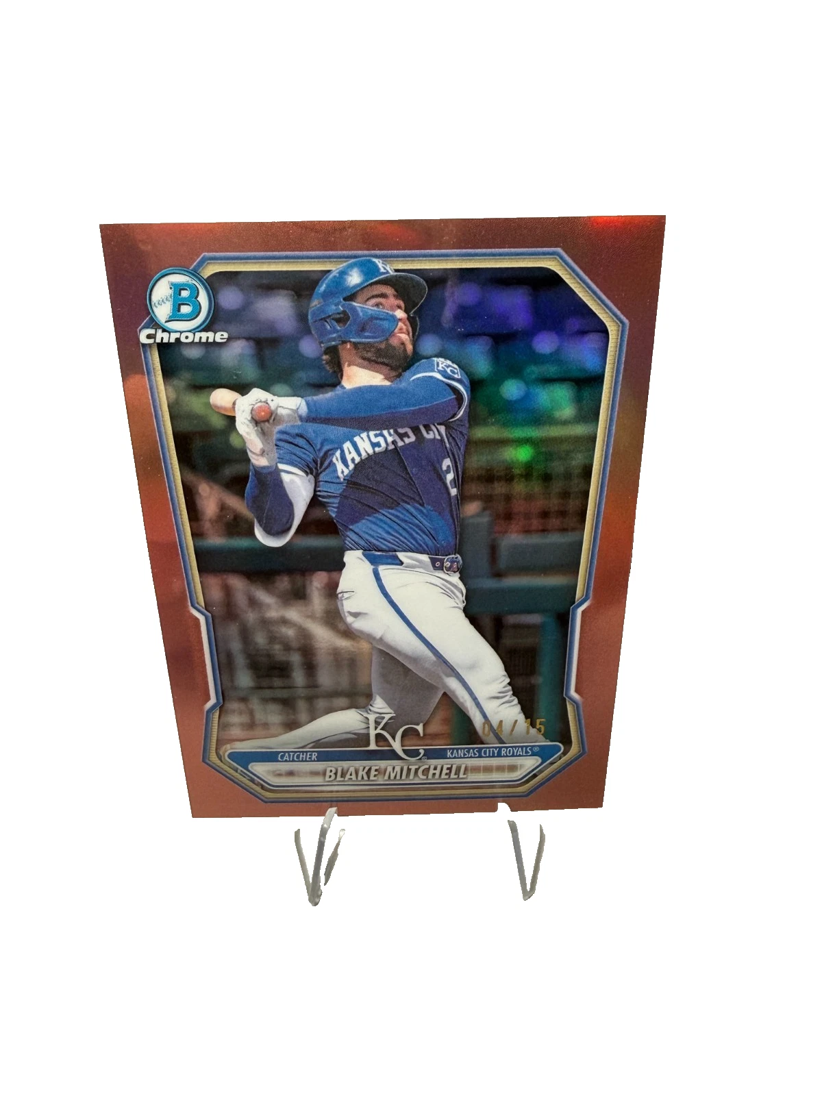 Blake Mitchell 2026 Bowman Chrome Prospect Rose Gold Refractor /15 #BCP-13