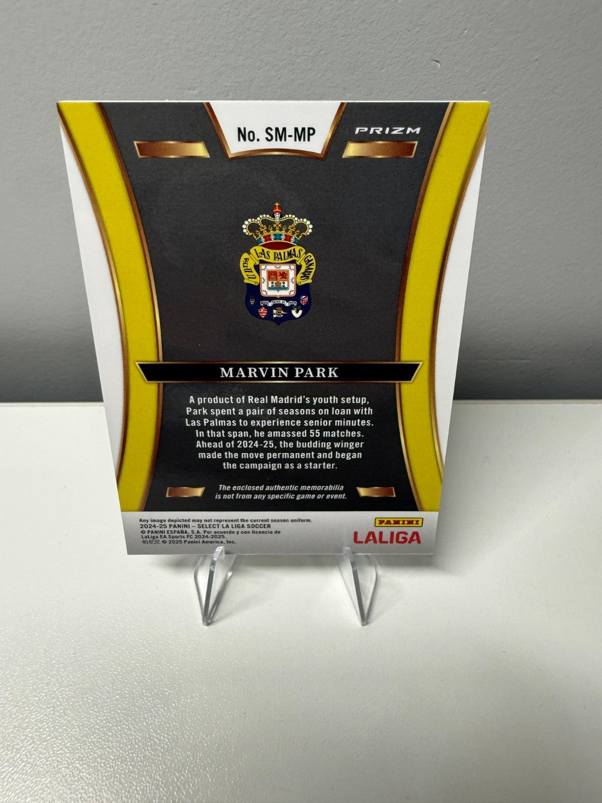 Marvin Park 2024-25 Panini Select La Liga Select Memorabilia Silver Patch #SM-MP