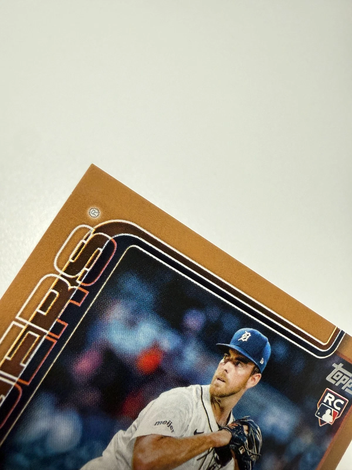 Bryan Sammons 2025 Topps Update Series Gold RC /2025 #US198 Tigers