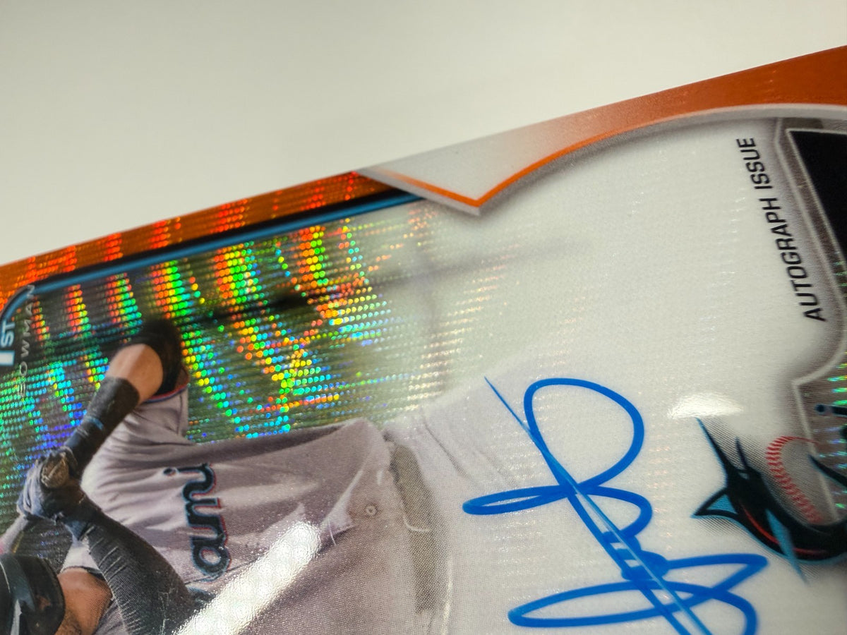 Ronald Hernandez 2023 Bowman Chrome 1st Orange Wave Refractor Auto /25 #CPA-RH