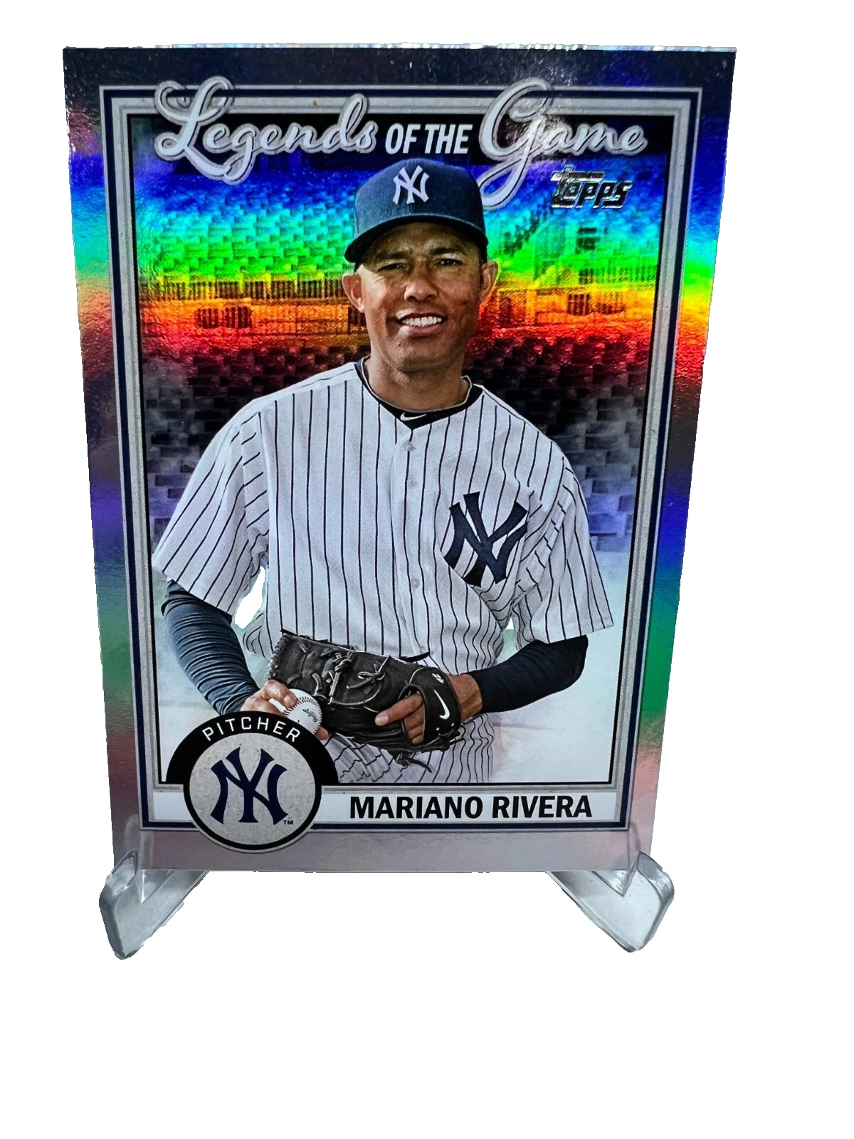 Mariano Rivera 2023 Topps Legends of the Game Silver Foil #LG-13 Yankees