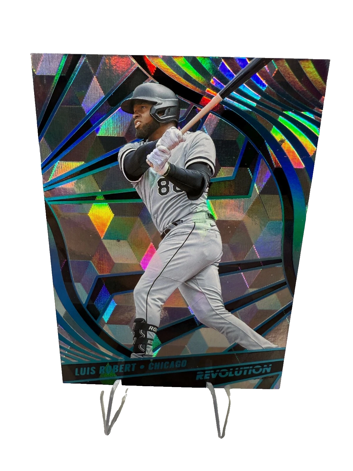 Luis Robert 2022 Panini Chronicles Revolution Cubic /25 #94 White Sox