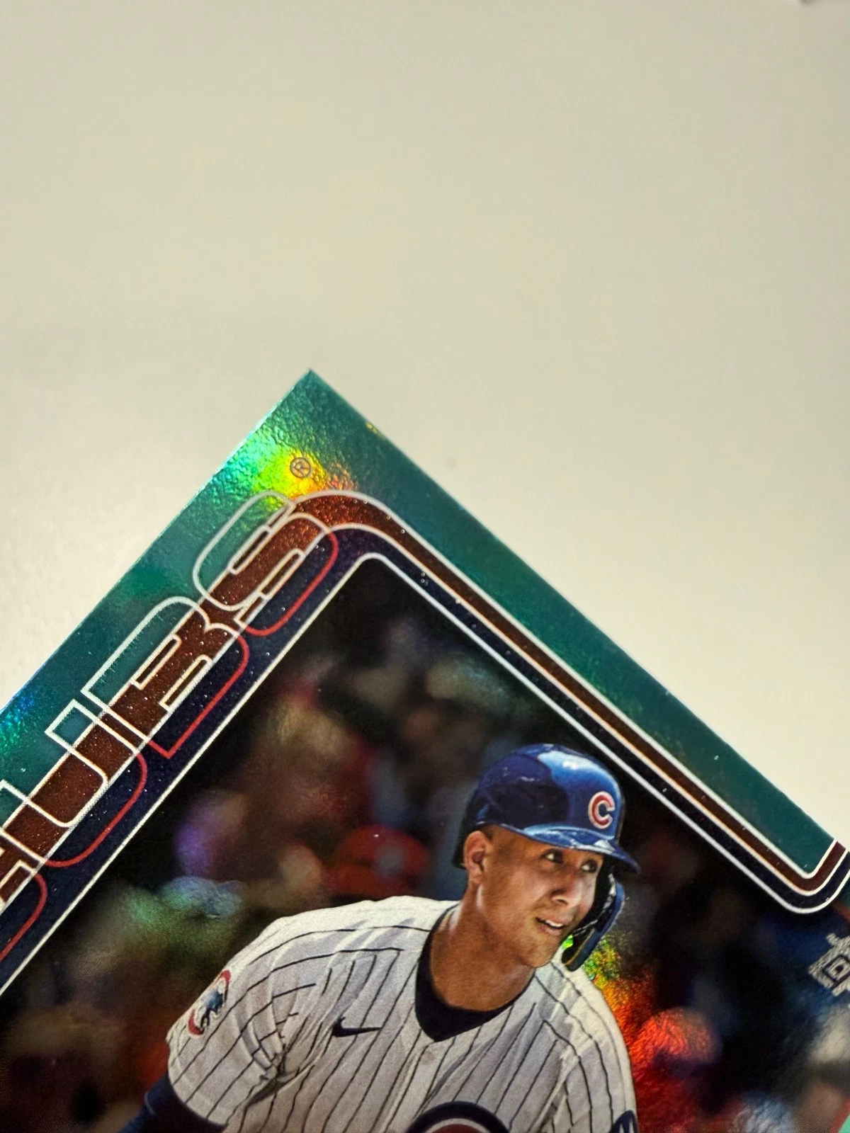 Miguel Amaya 2025 Topps Series 2 Aqua Rainbow Foil #406 Cubs