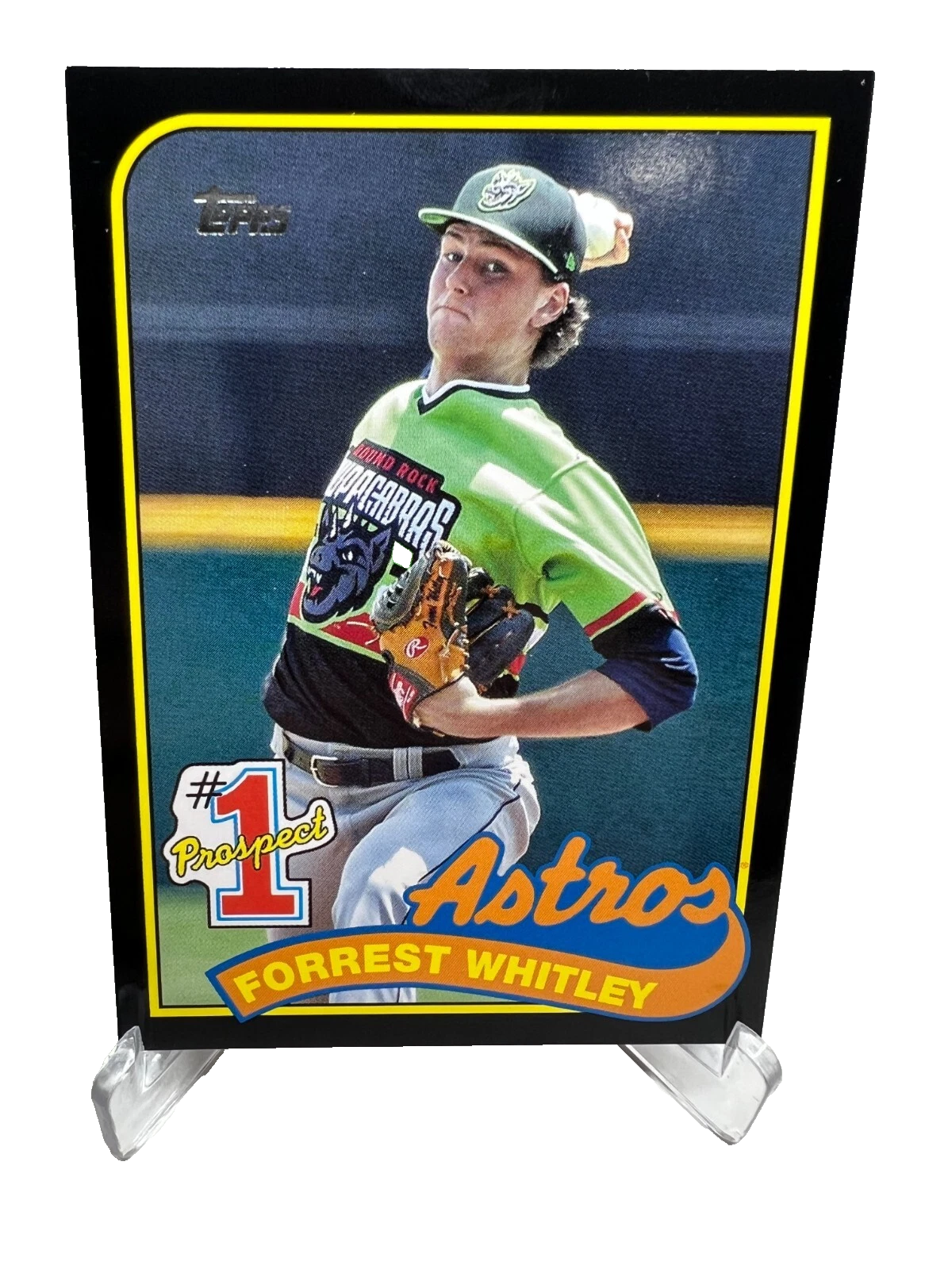 Forrest Whitley 2020 Topps Update Prospects Black /299 #P-20 Astros