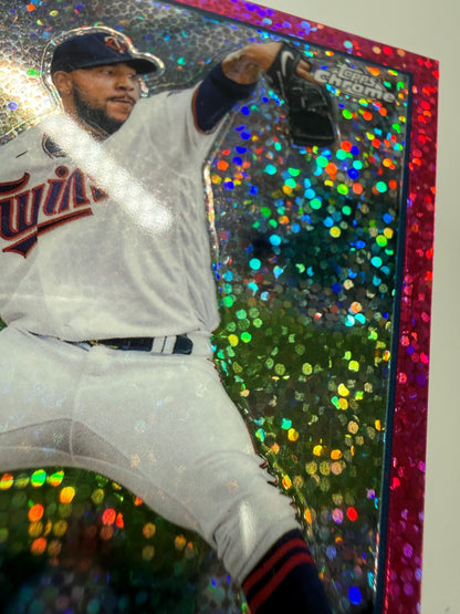 Simeon Woods Richardson 2023 Topps Chrome Magenta Speckle Refractor  RC /350