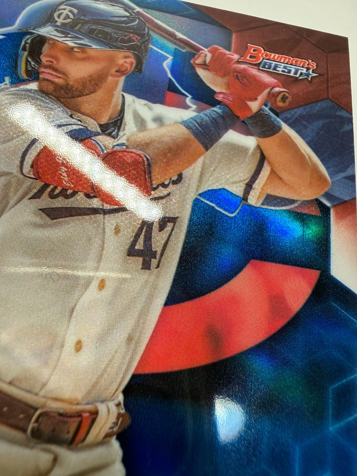 Edouard Julien 2023 Bowman's Best Blue Refractor RC /150 #36 Twins