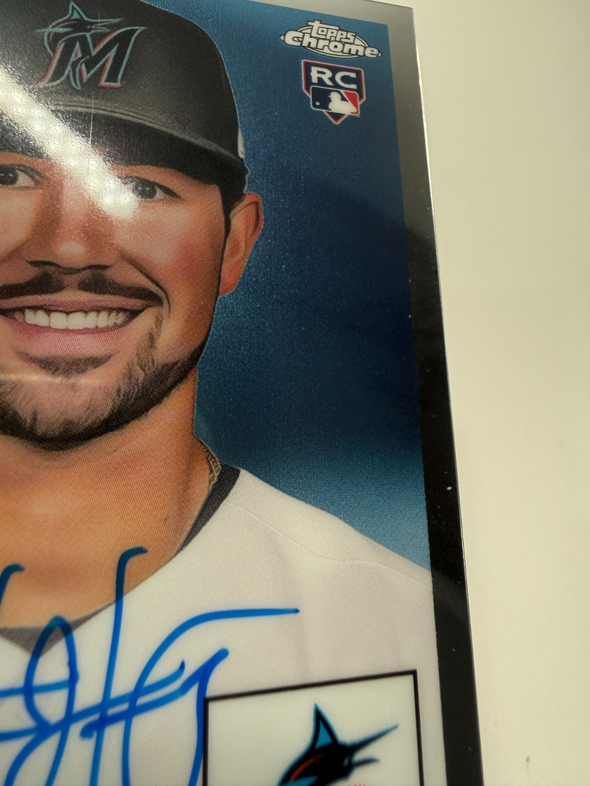 Payton Henry 2022 Topps Chrome Platinum Anniversary Auto RC #CPA-PH Marlins